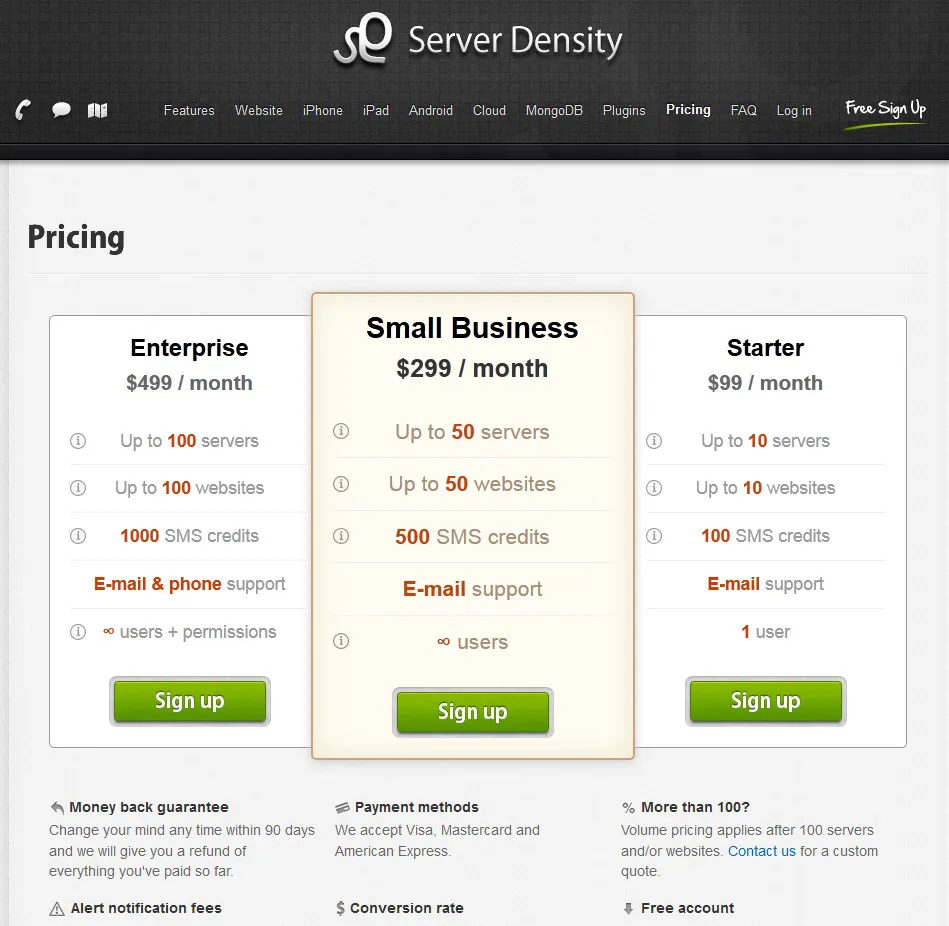 server-density-pricing-plans